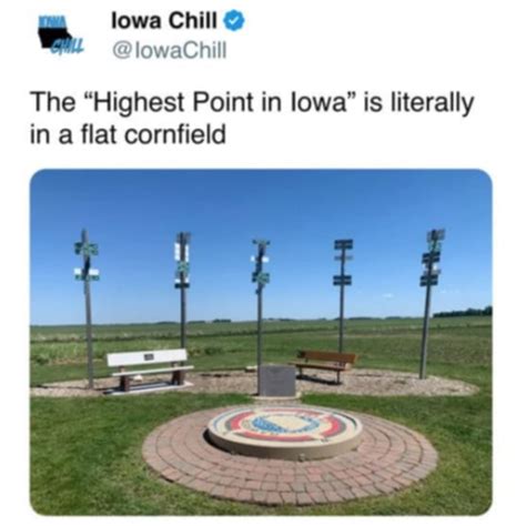 the flattest peak known to man