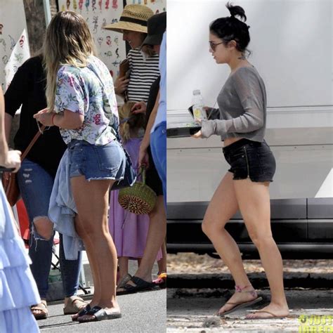 Booty in Shorts Jeans : Hilary Duff vs Vanessa Hudgens : r/CelebBattles