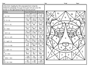 Image result for Distributive Property with Negative Numbers