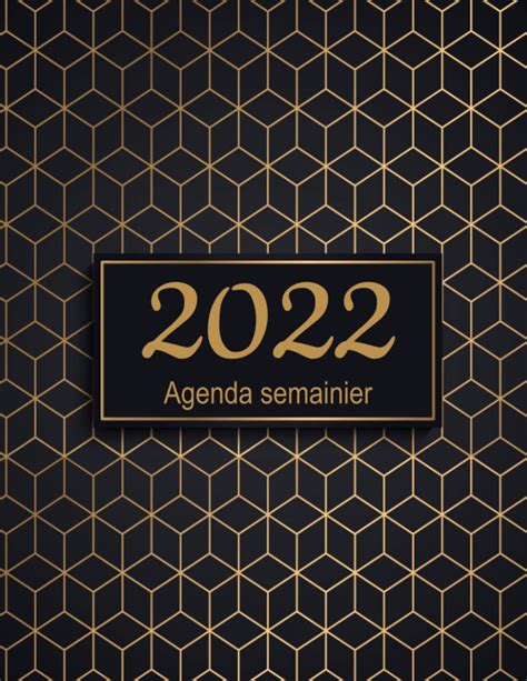 Buy Agenda semainier 2022: Carnet de rendez-vous 2022 semainier ...