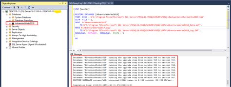 Image result for SQL Restore Database Script