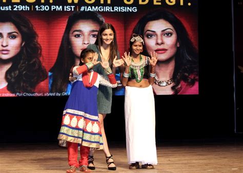 Alia Bhatt and Sangram Singh launch Woh Padhegi Woh Badhegi Campaign ...