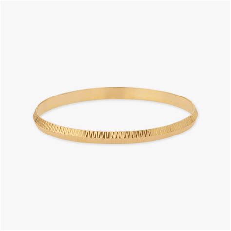 Geometric Gold Kada for Men