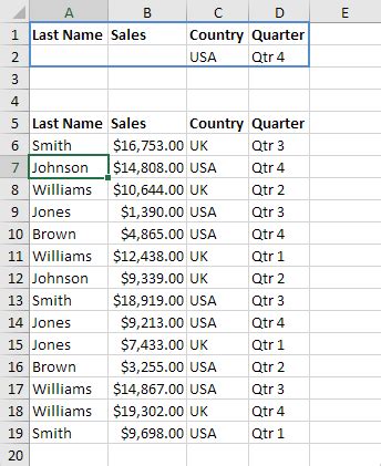 Image result for Remove Advanced Filter in Excel