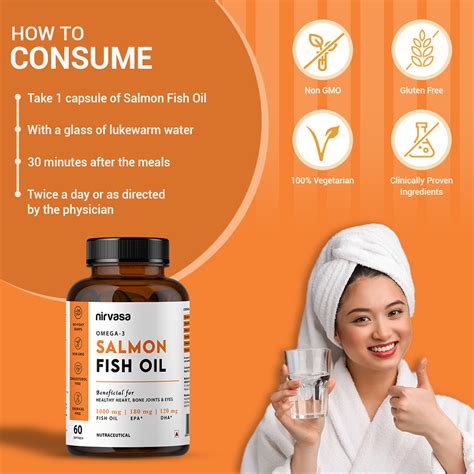 Buy Salmon Fish Oil Softgels Capsule Online at Best Price in India ...