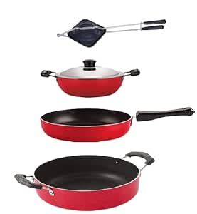 Buy Nirlon Aluminium Non Stick Kitchen Utensil for Cooking Pots and Pan ...