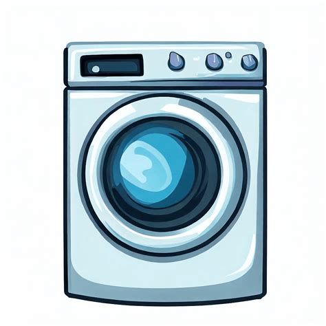 Image result for Front-Loading Washing Machine Clip Art