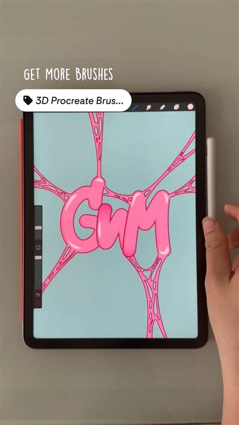Procreate 3D Tutorial 的图像结果