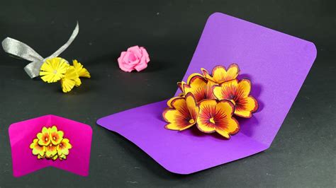 Flower Pop Up Card Tutorial 的图像结果