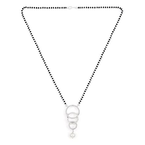 Buy MODERN CULTURE JEWELLERY | 925 Sterling Silver Interlocked Circle ...