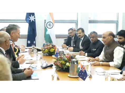 Australia Dy PM accepts Rajnath Singh's invitation to visit India for ...