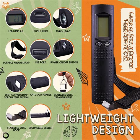 TravelLikes_Me 4-in-1 Luggage Scale – Power Bank, Light & Emergency SO