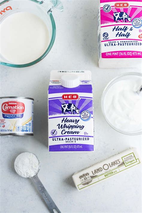 The Best Heavy Whipping Cream Substitutes - Evolving Table