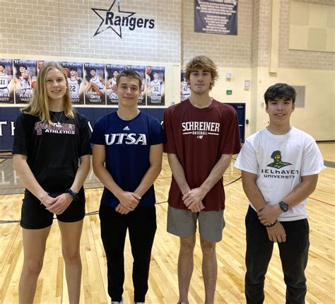 Comal ISD Hosts Final Signing Days for Seven Student Athletes ...