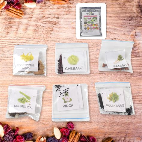 20 Varieties of Vegetable & Flower Seeds Combo (1 Pkt. / 20 Varieties ...