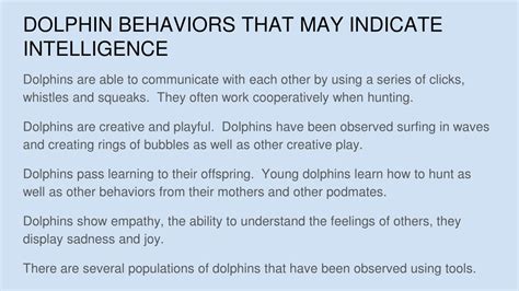 PPT - All About Dolphins: Species, Characteristics, and Evolution PowerPoint Presentation - ID ...