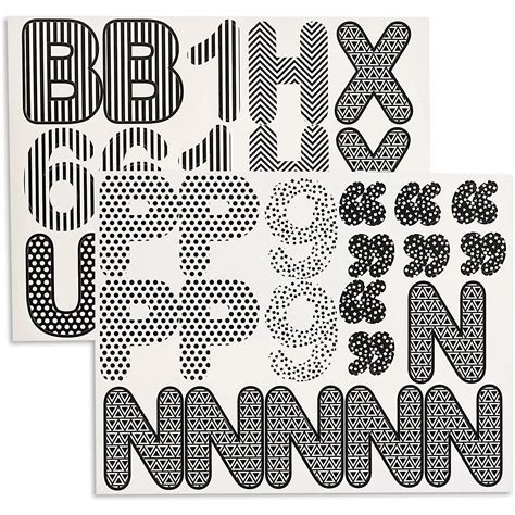 Buy 144 Pcs Bulletin Board Alphabet Letters A-Z and Numbers 0-9 Cutouts ...