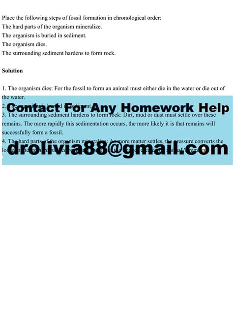 Image result for Fossil Formation Process Step 1