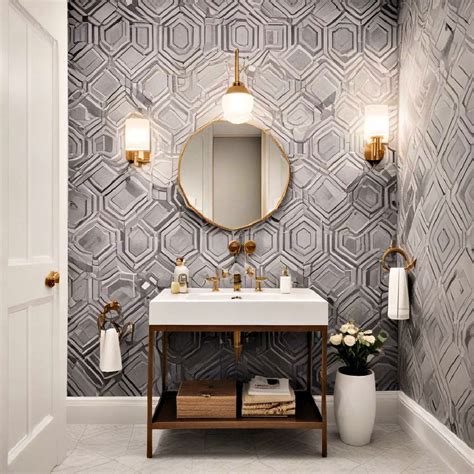 25 Powder Room Wallpaper Ideas for A Luxurious Look