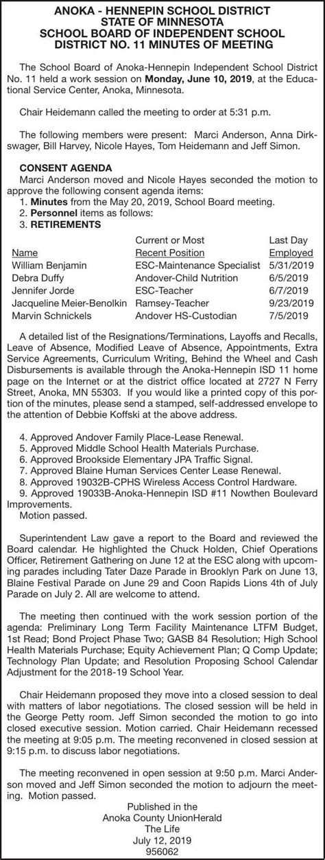 School Calendar Anoka Hennepin at Mona Smith blog