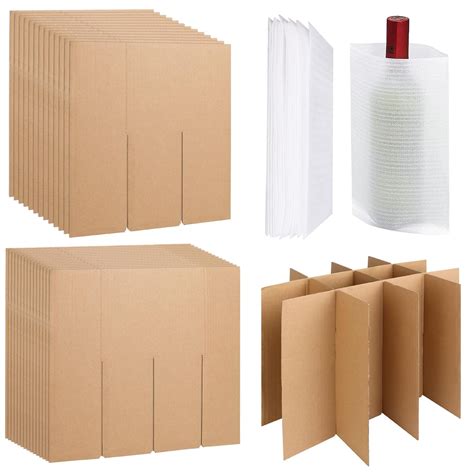 QTLCOHD 4 Sets Moving Boxes Glasses Divider Kits for Kitchen Dish ...