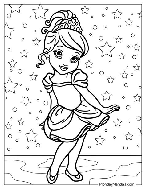 Princess Coloring Sheets Printable - Jace Printable