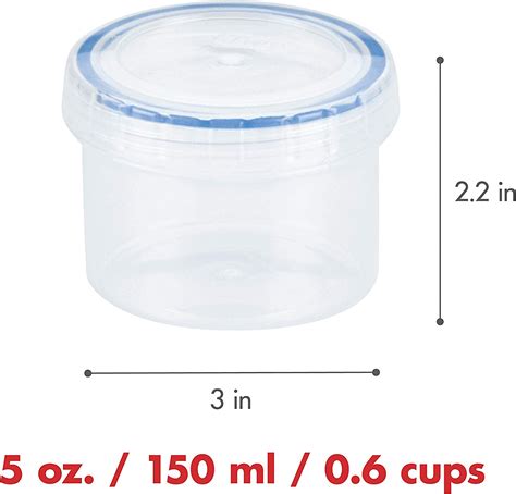 Buy LocknLock Easy Essentials Twist Food Storage lids/Airtight ...