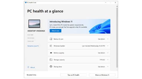 Image result for How to Use PC Health Check App