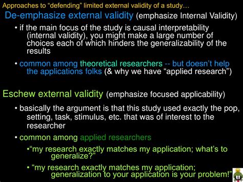 Image result for 5 Elements of External Validity