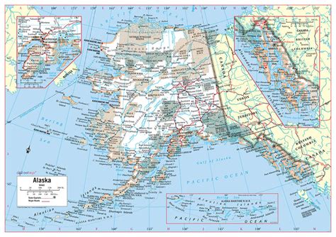Large Map Alaska 的图像结果