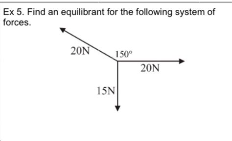 Image result for Equilibrant Physics Problems Solving
