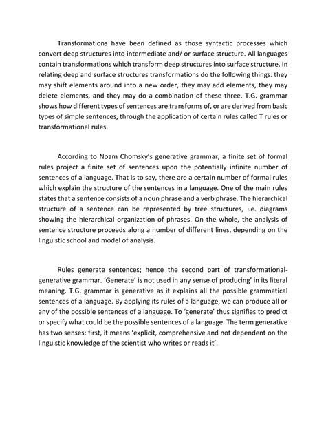 Tg grammar 4 - Transformations have been defined as those syntactic ...