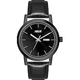 Helix by Timex Analog Watch for Man with Black Round Dial & Black ...