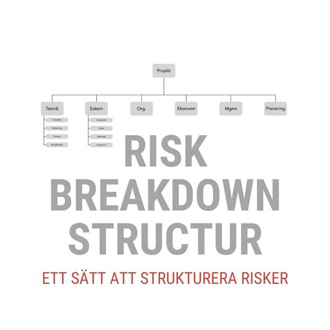 Risk breakdown structure - RBS