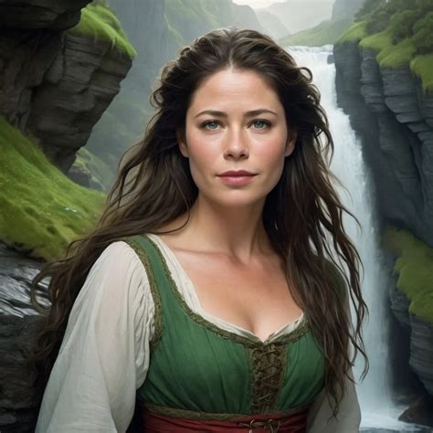 Druidess, 23 years, Maura Tierney face, cynical look...