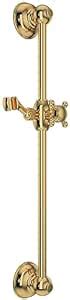 Rohl 1201 24" Slide Bar with Hand Shower Holder and Cross Handle, Inca ...