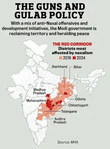 Naxalism in India, Origin, Causes, Challenges, Measures