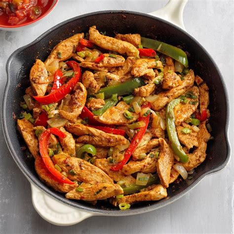 Easy Chicken Fajita Wraps