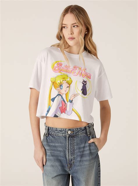 Alcott: Sailor Moon cropped T-shirt