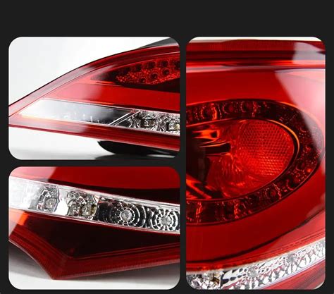 Car Styling Tail lamp light for Hyundai Rohens Coupe Taillights 2009 ...