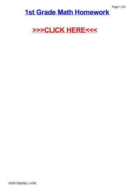 Math Homework for 1 Grade 的图像结果