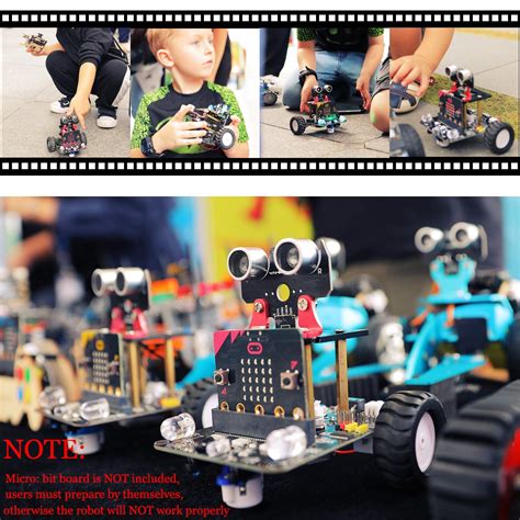 Buy Yahboom BBC Micro:bitV2.2 V2 V1.5 Coding Robot Car Kit STEM ...