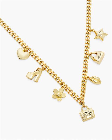 The Mini Icon Charm Necklace | Marc Jacobs | Official Site | Marc ...