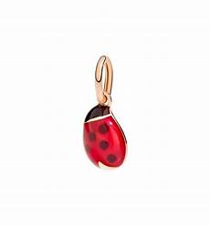 coccinella pomellato dodo coccinella oro rosa 9kt e smalto polignone coccinella pomellato dodo coccinella oro rosa 9kt e smalto polignone