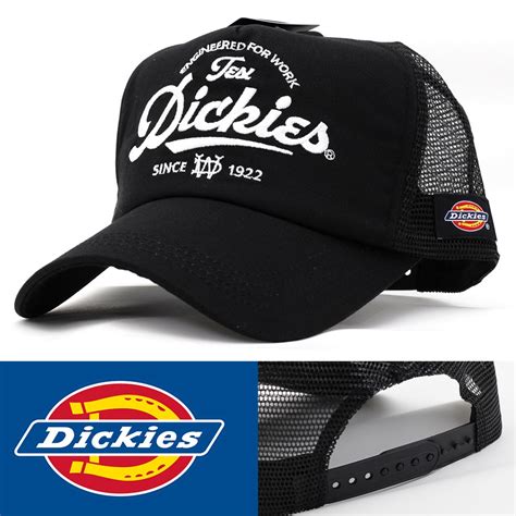 メッシュキャップ 帽子 メンズ DICKIES ディッキーズ Classic Logo Mesh Cap ブラック 14570900-80 ...