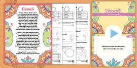 Diwali Acrostic Poem (teacher made)