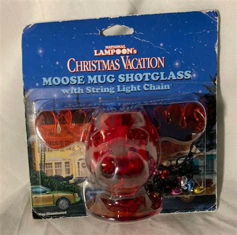 National Lampoon's Christmas Vacation MOOSE MUG SHOTGLASS w/ String ...