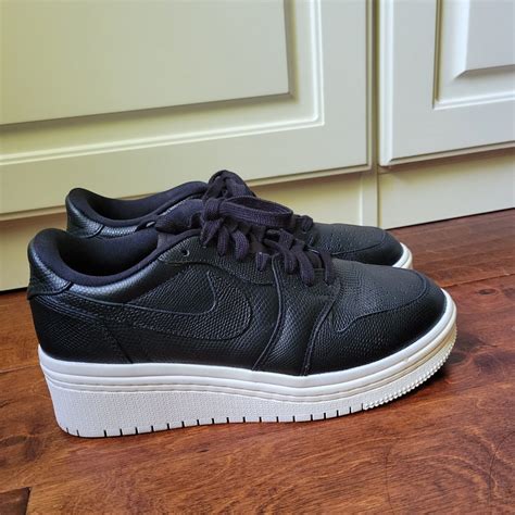 NIKE Air Jordan 1 Retro Low Lifted Black Phantom Blac… - Gem