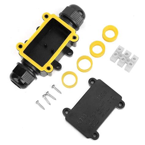 Outdoor Terminal Box, IP68 Junction Box 2-Way Underground Cable Line ...