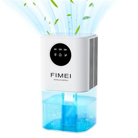 Fimei Home Quiet Electric Dehumidifier 1 7l Water Tank Dampness ...